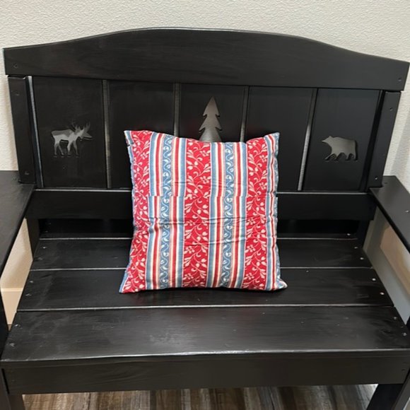 Americana throw / accent pillow - Picture 3 of 4